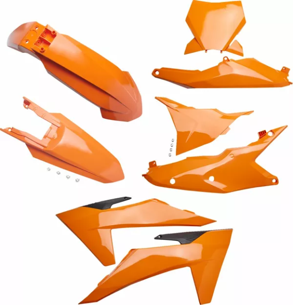 Full Body Replacement Plastic Kit Orange-1