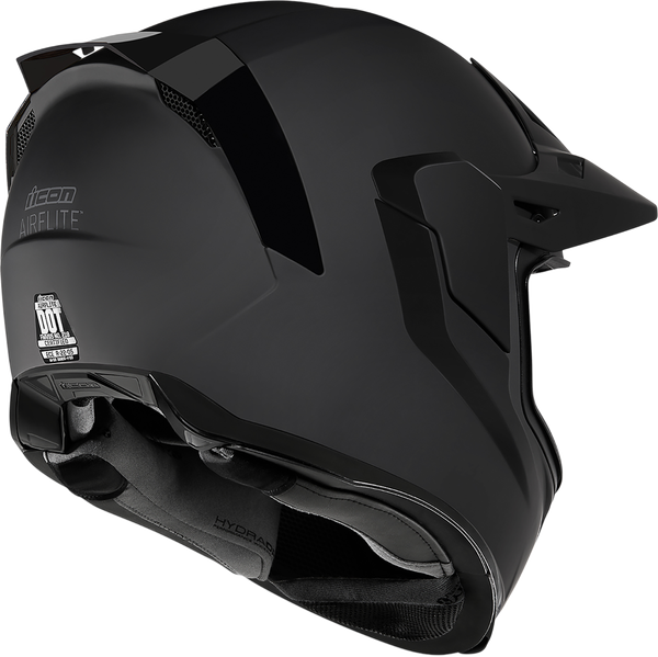 Airflite Moto Rubatone Helmet Black-3