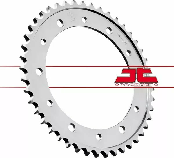 JT SPROCKETS Steel Rear Sprocket Natural -1