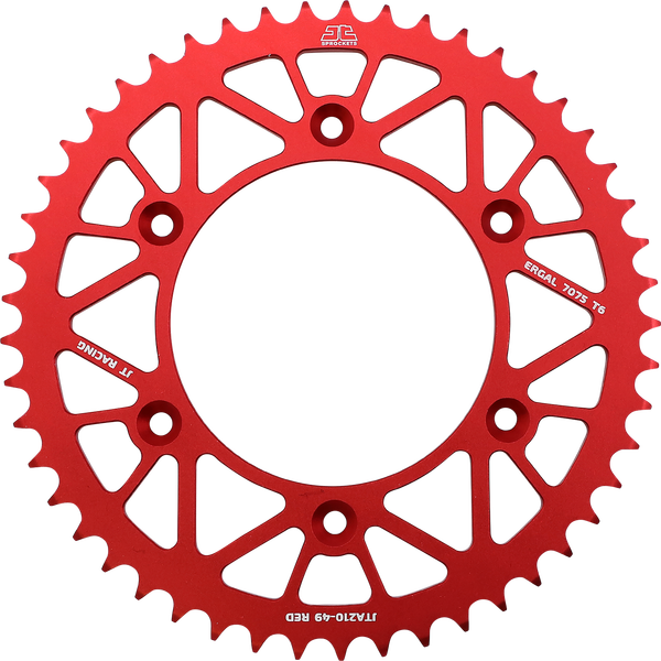 JT SPROCKETS Rear Sprocket Red -0