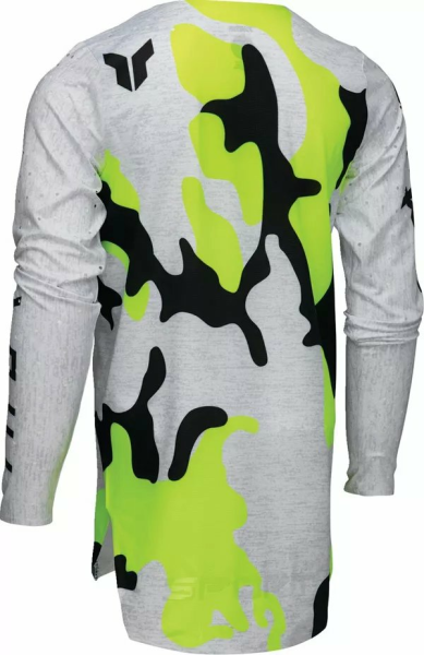 Tricou Enduro Copii Sportmode Riot White/Gray-0