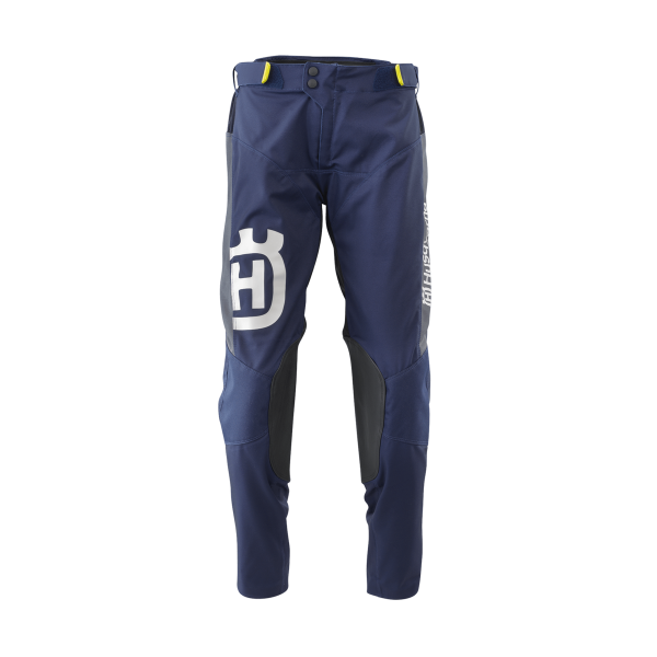 Pantaloni Husqvarna Authentic Albastru/Galben-2