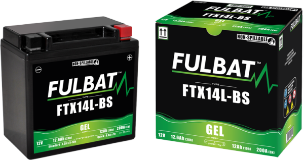 Baterie Moto Gel Fulbat FTX14L-BS-0