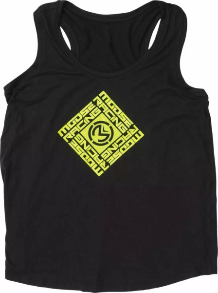 MOOSE RACING Women's Spin Sync Tank Top Black 