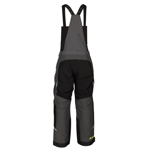 Pantaloni Snowmobil Klim Klimate Bib Insulated Black - Metallic Silver-8