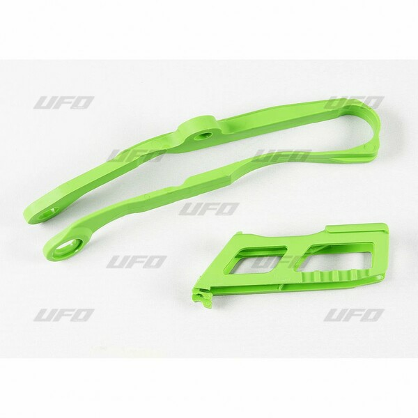 Chain Guide And Swingarm Chain Slider Kit Green-128eb9a6f7c735deb6b4131dc01ab417.webp