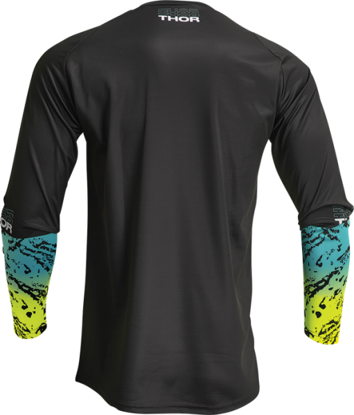 Tricou Thor Sector Atlas Black/Teal-5