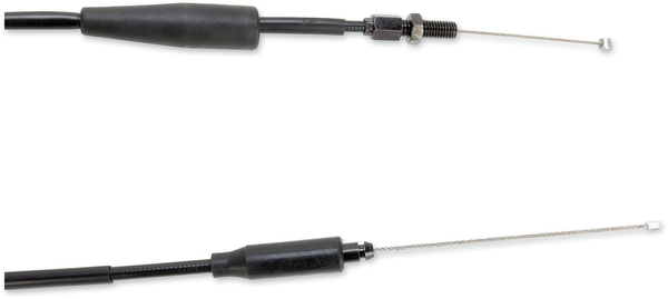 MOOSE RACING Black Vinyl Throttle Cable Black -1