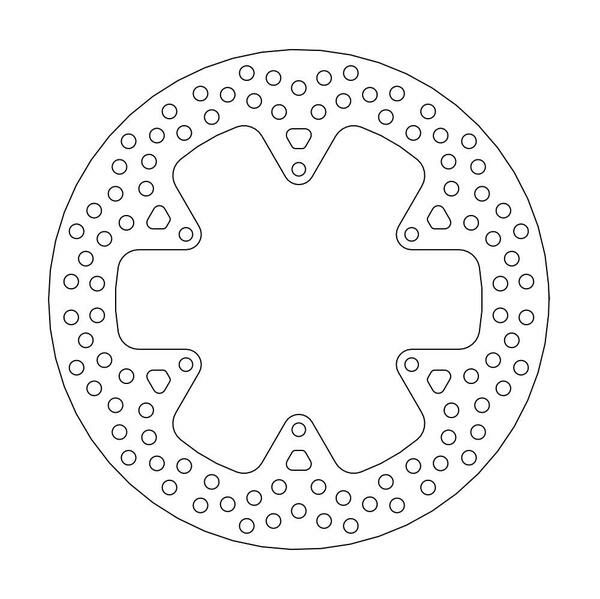 Halo Series Rear Rotor Stainless Steel