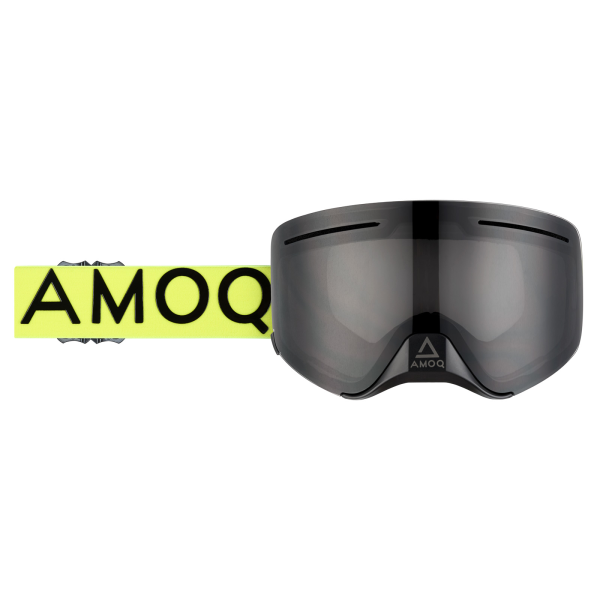 AMOQ Vision Vent+ Magnetic Goggles HiVis/Black - Smoke-13c91185c6847883ea25242a59a29dd1.webp