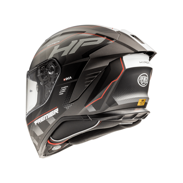 Casca Premier Hyper Carbon HP Rosu/Gri/Negru-1