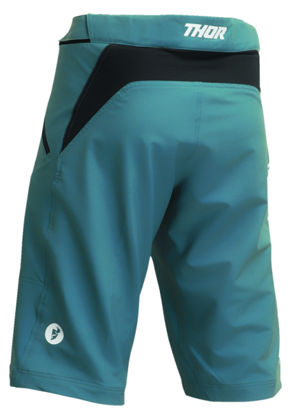 Pantaloni scurti MTB Thor Intense Assist Blue/Green/Teal-2