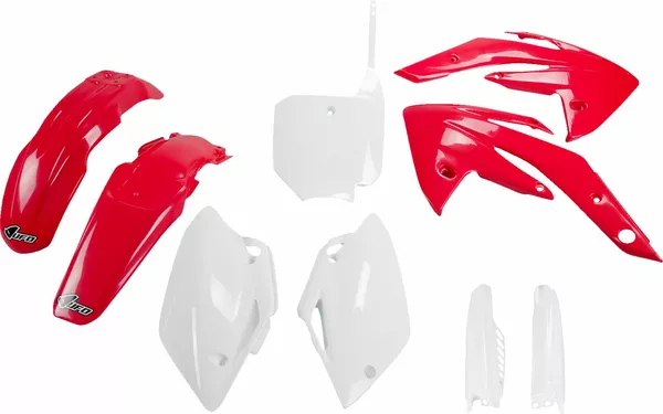 Full Body Replacement Plastic Kit Red, White-3