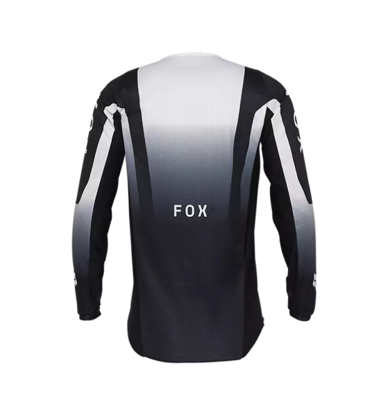 Tricou FOX 180 Lean Black/White-0