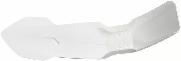 Front Fender Replacement Plastic White-5