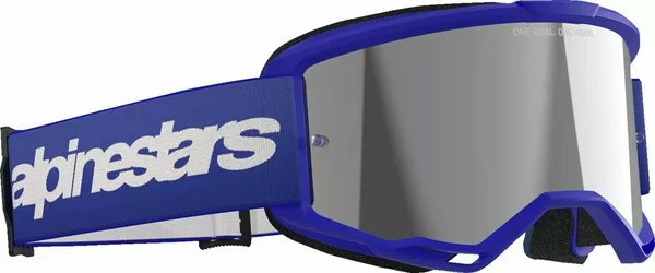 Alpinestars Vision 3 Wordmark Goggle Blue -1