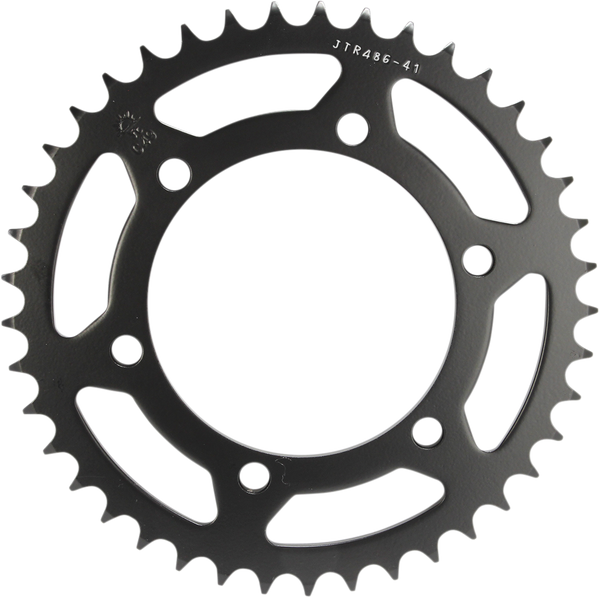 JT SPROCKETS Steel Rear Sprocket Black 