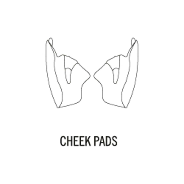 X-SPIRIT III CHEEK PAD SET