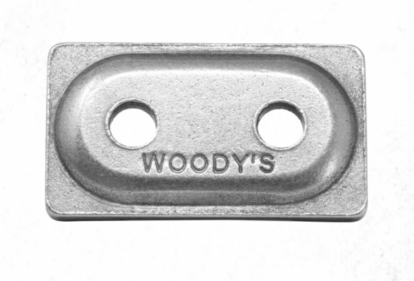 Woodys Double Support Plate 12pcs Digger Alumiini-0