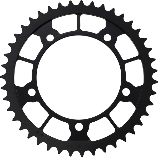 MOOSE RACING Rear Aluminum Sprocket Black -0