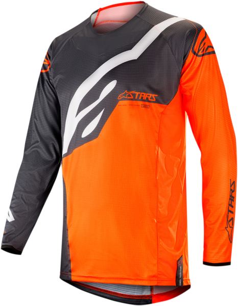 Tricou Alpinestar Techstar Factory Anthracite Orange Fluo