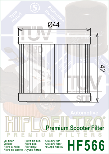 Filtru ulei KAWASAKI J125/300 Hiflofiltro HF566-16600164971ee236615b6cef3c6a5497.webp