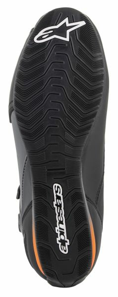 Ghete Alpinestars Faster-3 Drystar Negru/Gri/Portocaliu-0