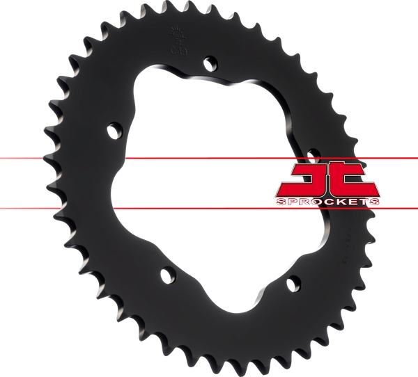 JT SPROCKETS Steel Rear Sprocket Black -1