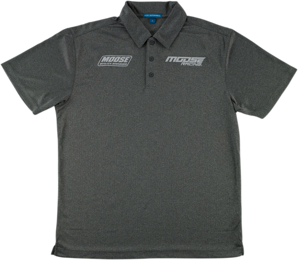 MOOSE RACING Corporate Polo Shirt Gray -0