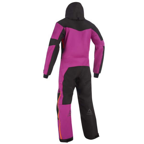 Combinezon Dama Snowmobil AMOQ Void V2 Insulated Black/Pink/Hi-Vis-1