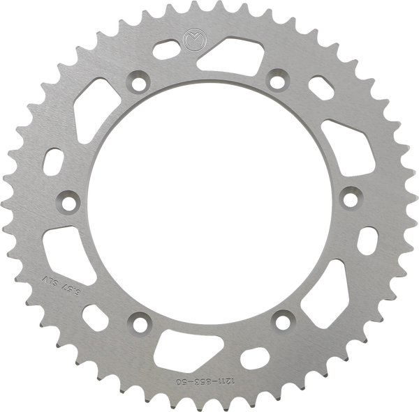 MOOSE RACING Rear Aluminum Sprocket Silver -178ab634ef7d34678801c2af9c66899c.webp