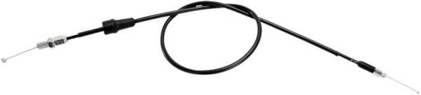 MOOSE RACING Black Vinyl Throttle Cable Black 