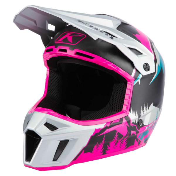 Casca Snowmobil Klim F3 Carbon ECE Wild - Chameleon-49