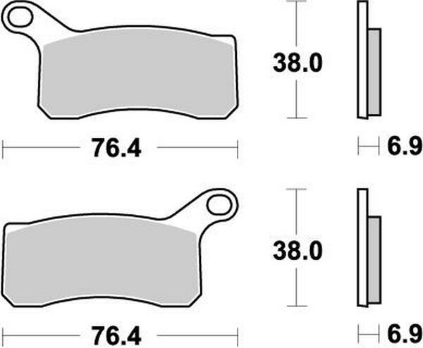 Nitro Atv Brake Pads