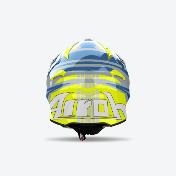 Casca Enduro Airoh Aviator Ace 2 Proud Blue/Red Gloss-4