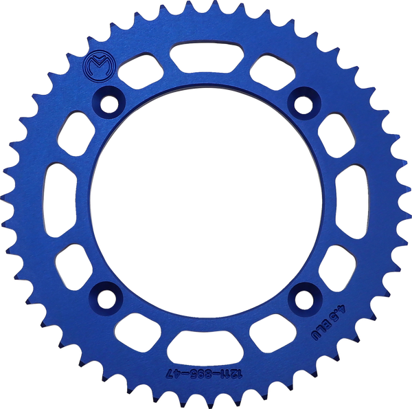 MOOSE RACING Rear Aluminum Sprocket Blue -1839cd75f3cc15d80995eb4649df121d.webp