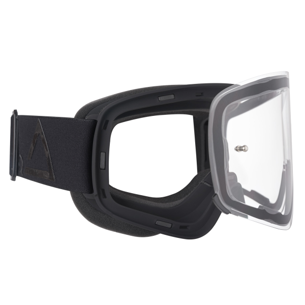 AMOQ MX Goggles Vision Magnetic Blackout - Clear-1