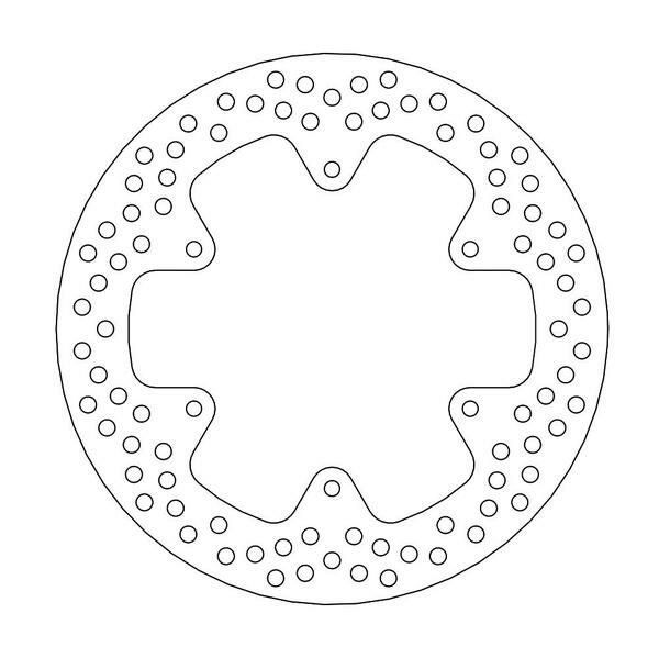 Halo Series Rear Rotor Stainless Steel