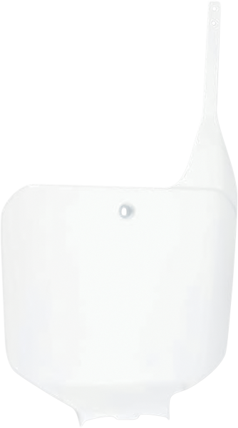 Replacement Front Number Plate White