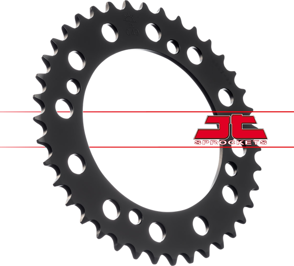 JT SPROCKETS Steel Rear Sprocket Black -1