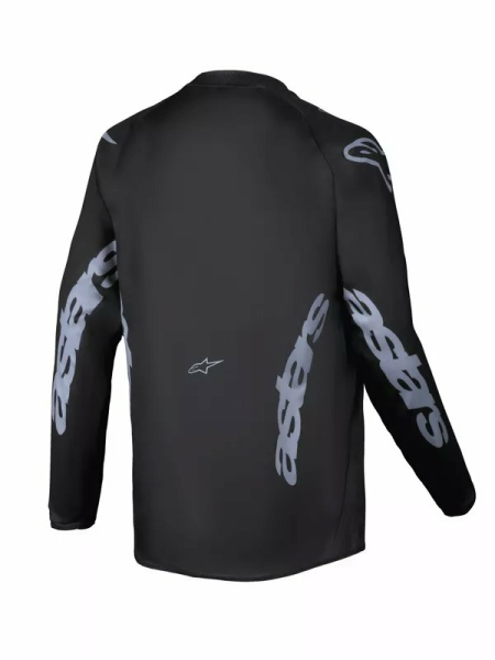 Alpinestars Youth Racer Graphite Jersey Black, Gray -0