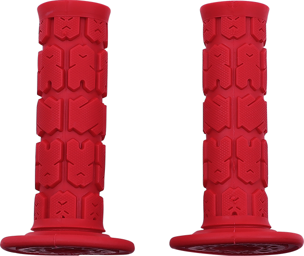 Rogue Mx Single Ply Grips Red-5