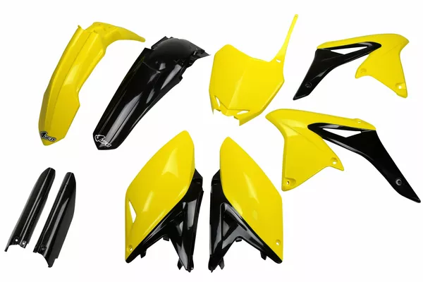 Complete Body Kit For Suzuki Black, Yellow-1