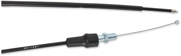 MOOSE RACING Black Vinyl Throttle Cable Black -1