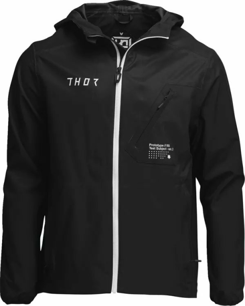 THOR Unit Light Shell Jacket Black -1