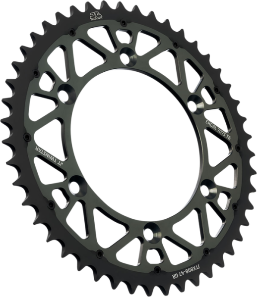 JT SPROCKETS Twinstar Rear Sprocket Graphite 