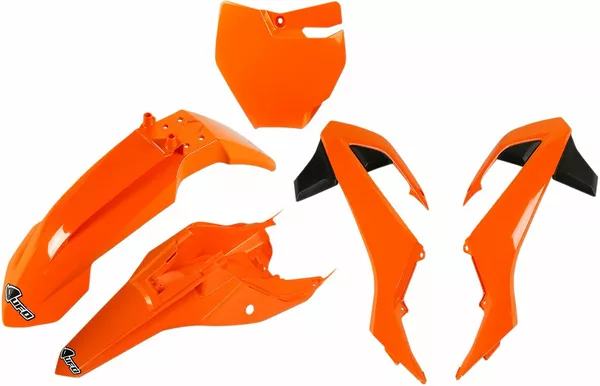 Full Body Replacement Plastic Kit Black, Orange-1