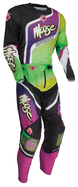 Tricou Moose Racing Sahara™ Purple/Green-1