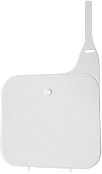 Replacement Front Number Plate White