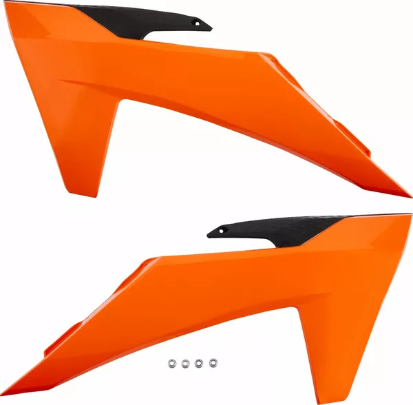 Replacement Radiator Shrouds Orange-1